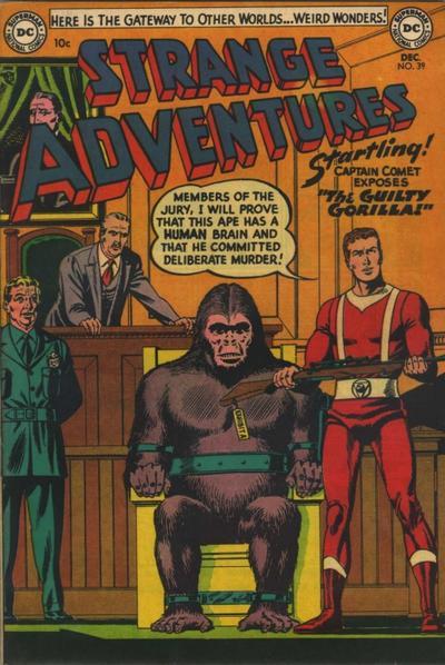 Strange Adventures #39 cover