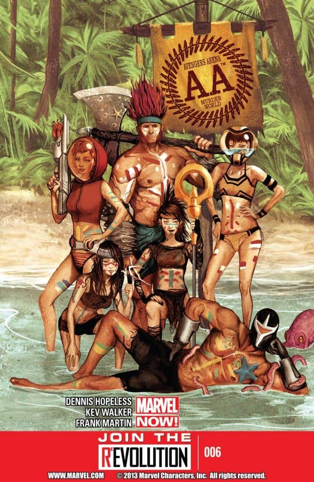 Avengers Arena #6 cover