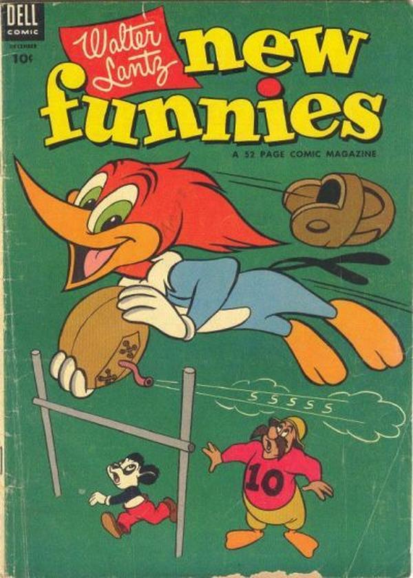 Walter Lantz New Funnies #202 cover