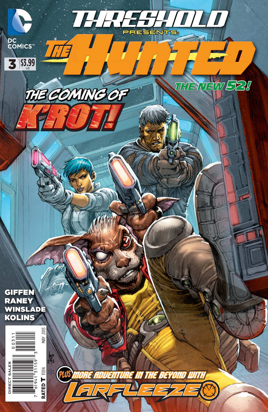 Threshold #3 cover