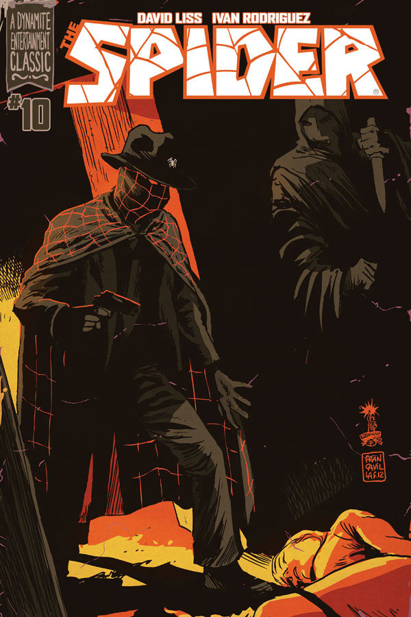 The Spider #10 cover