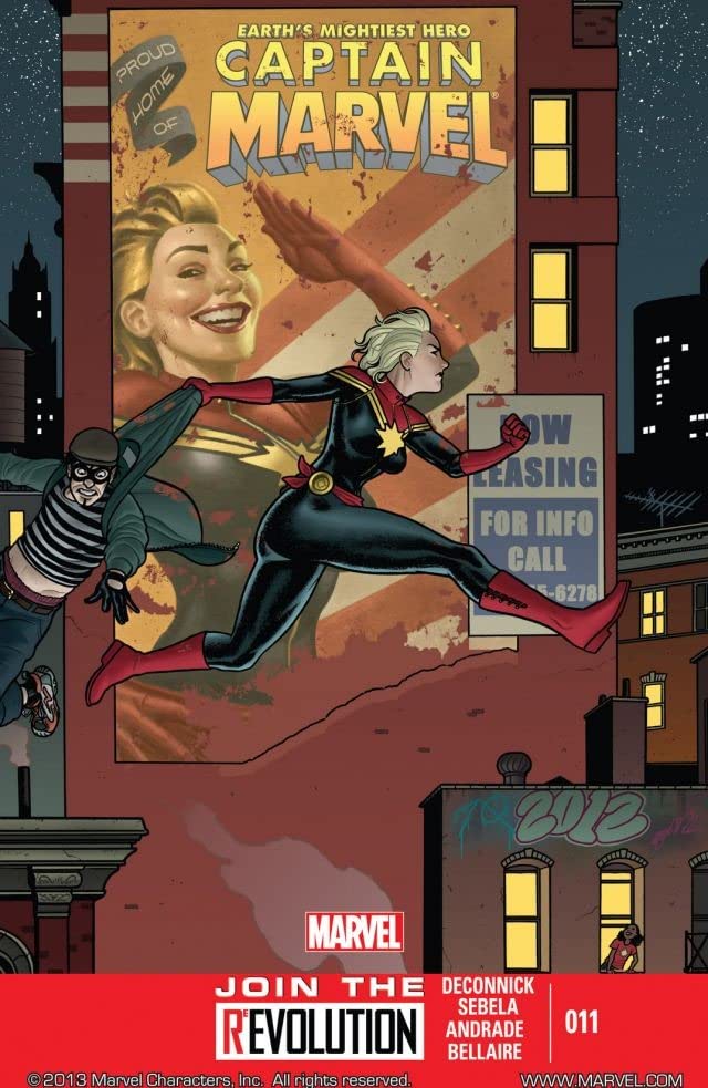 Captain Marvel #11 cover