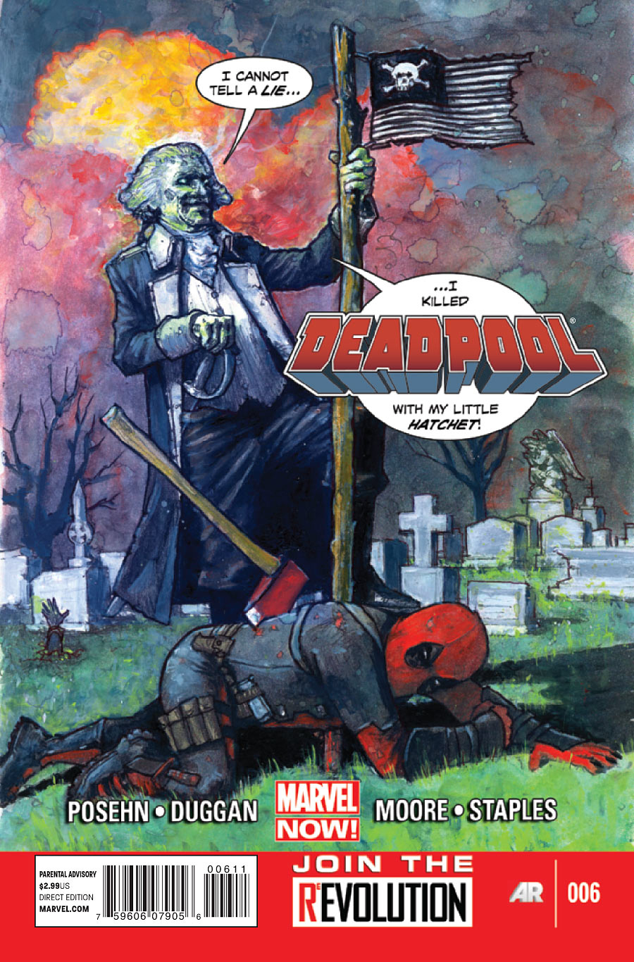 Deadpool #6 cover