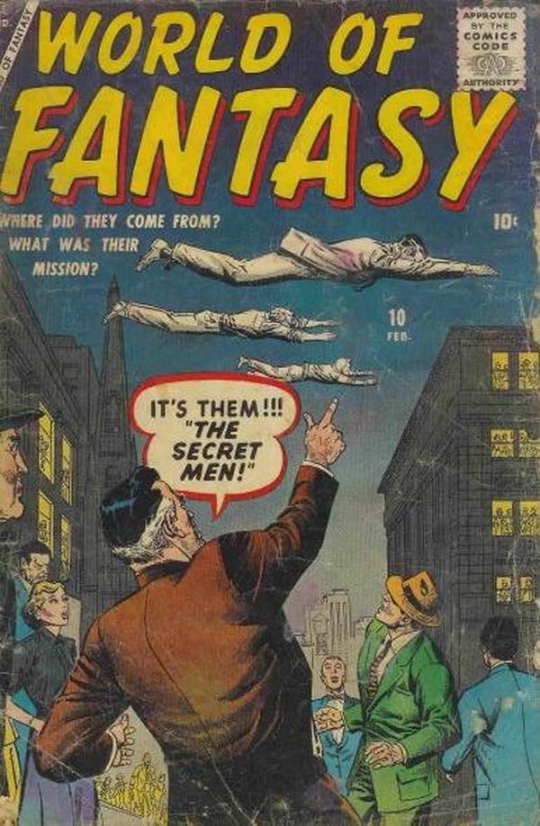 World of Fantasy #10 cover