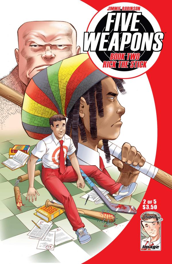 Five Weapons #2 cover