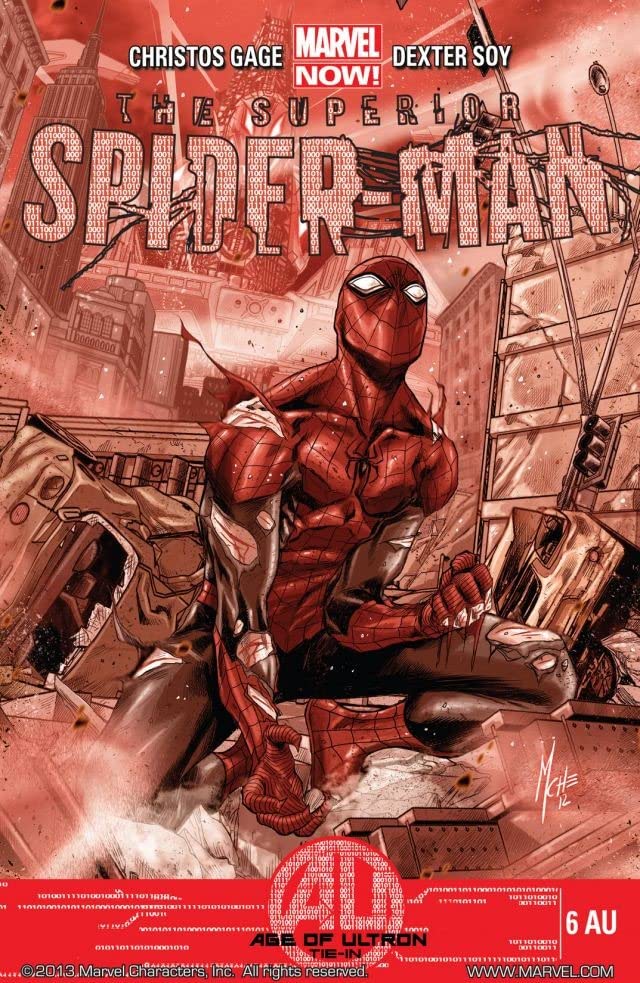 Superior Spider-Man #6AU cover
