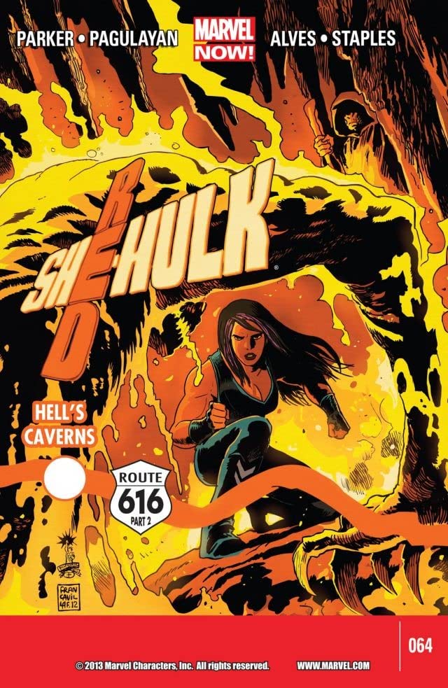 Red She-Hulk #64 cover