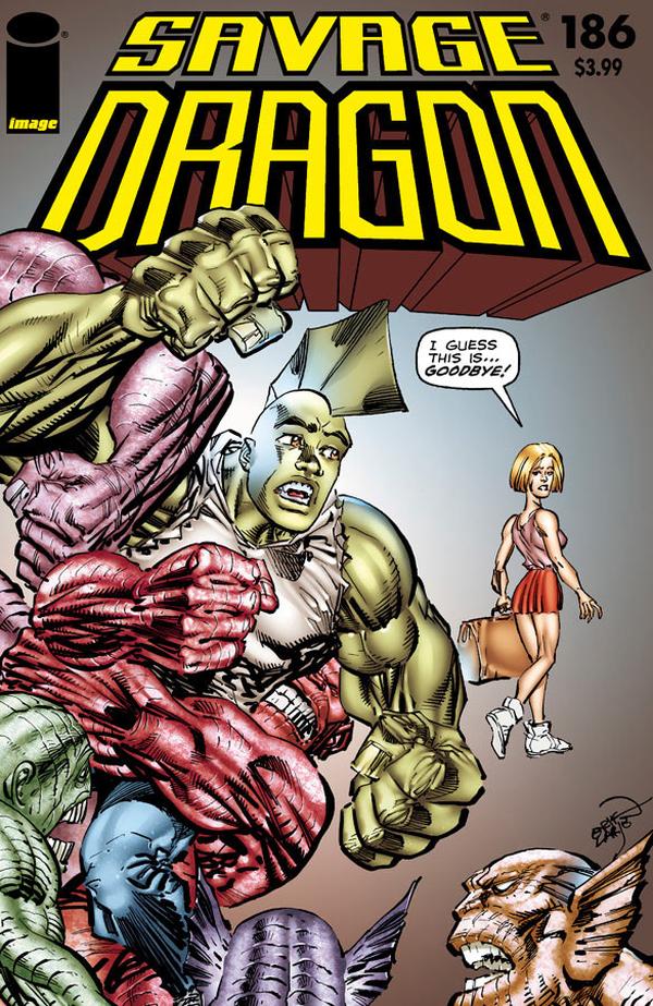 Savage Dragon #186 cover