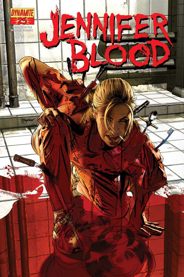 Jennifer Blood #25 cover