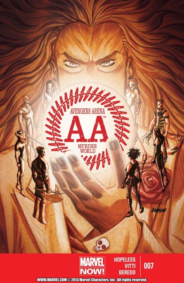 Avengers Arena #7 cover