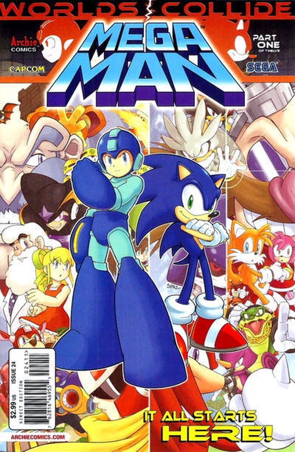Mega Man #24 cover