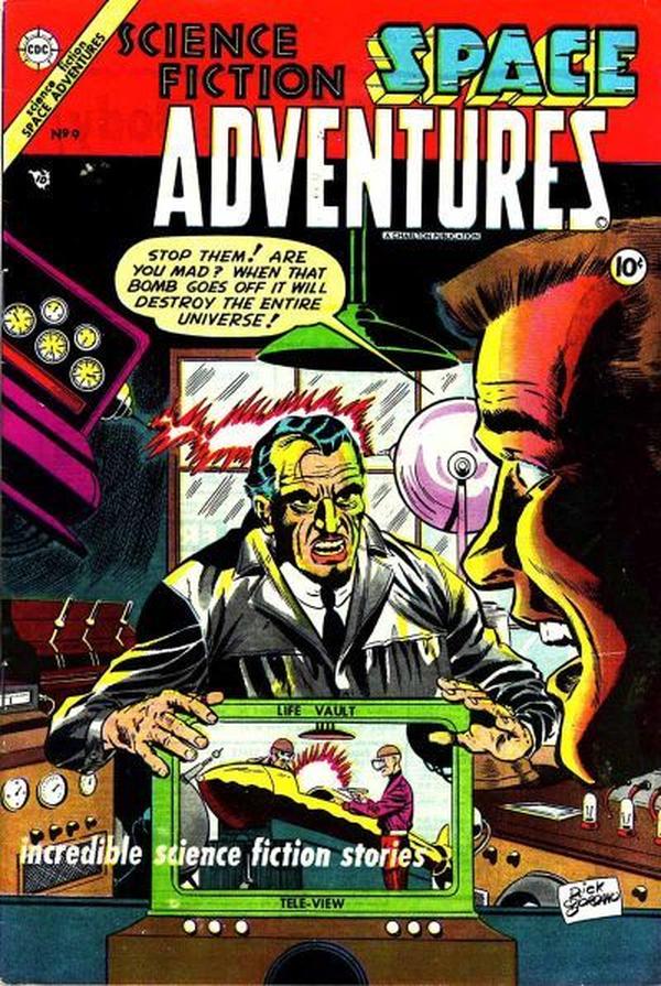 Space Adventures #9 cover