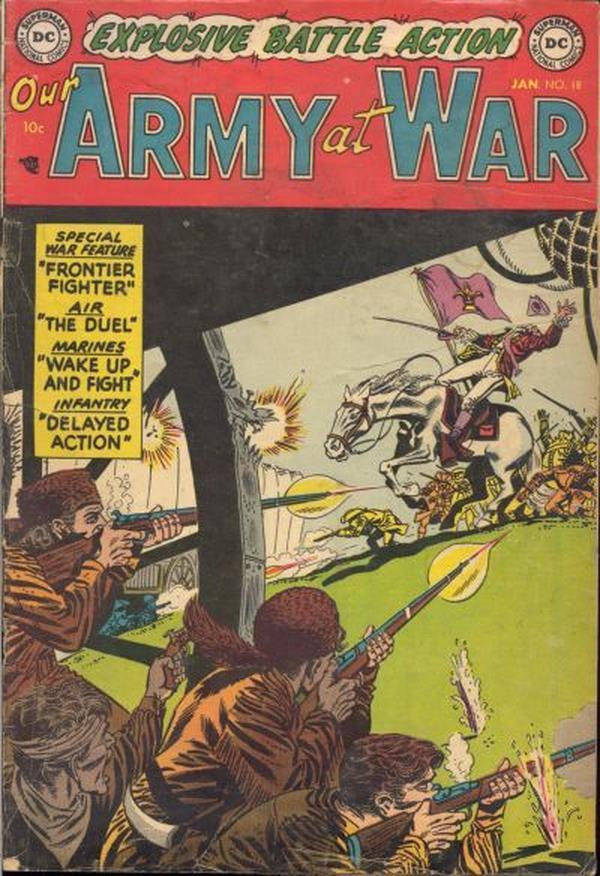 Our Army at War #18 cover