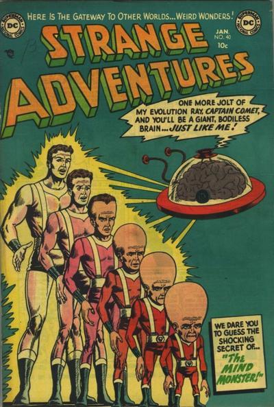 Strange Adventures #40 cover