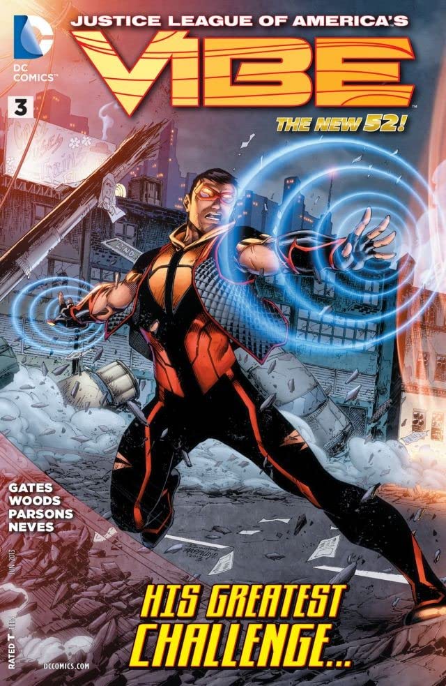 Justice League of America's Vibe #3 cover