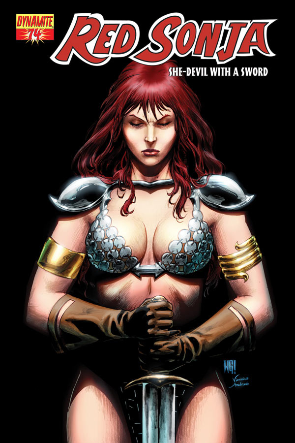Red Sonja #74 cover