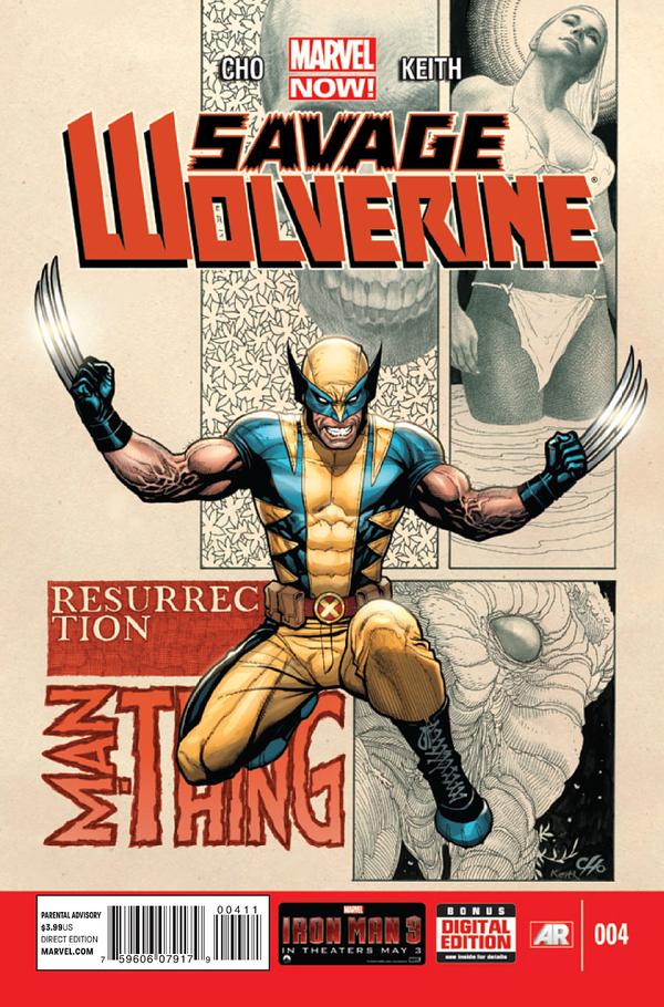 Savage Wolverine #4 cover