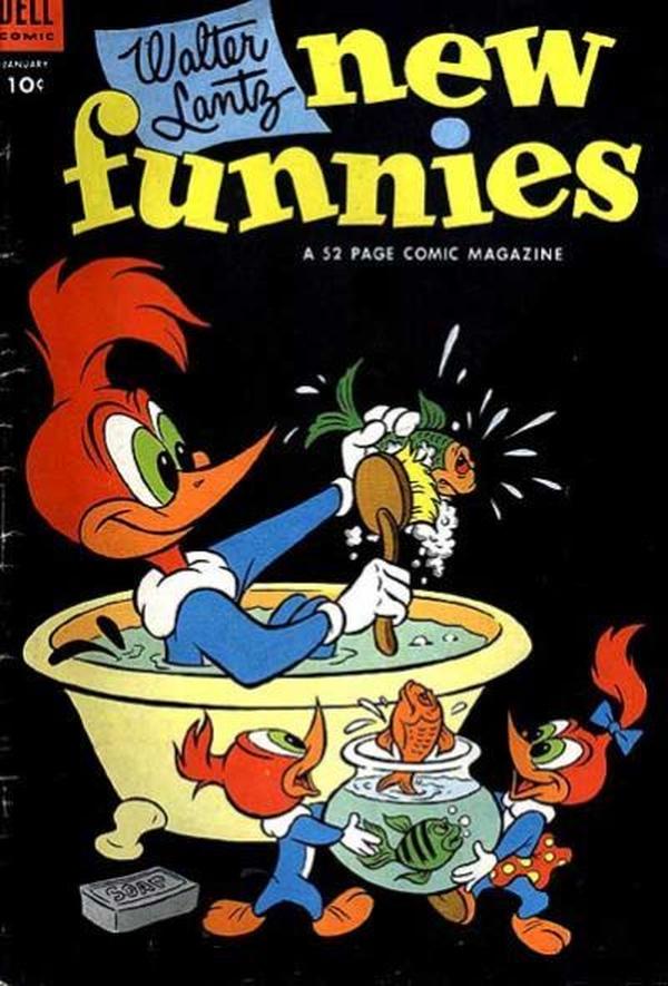 Walter Lantz New Funnies #203 cover