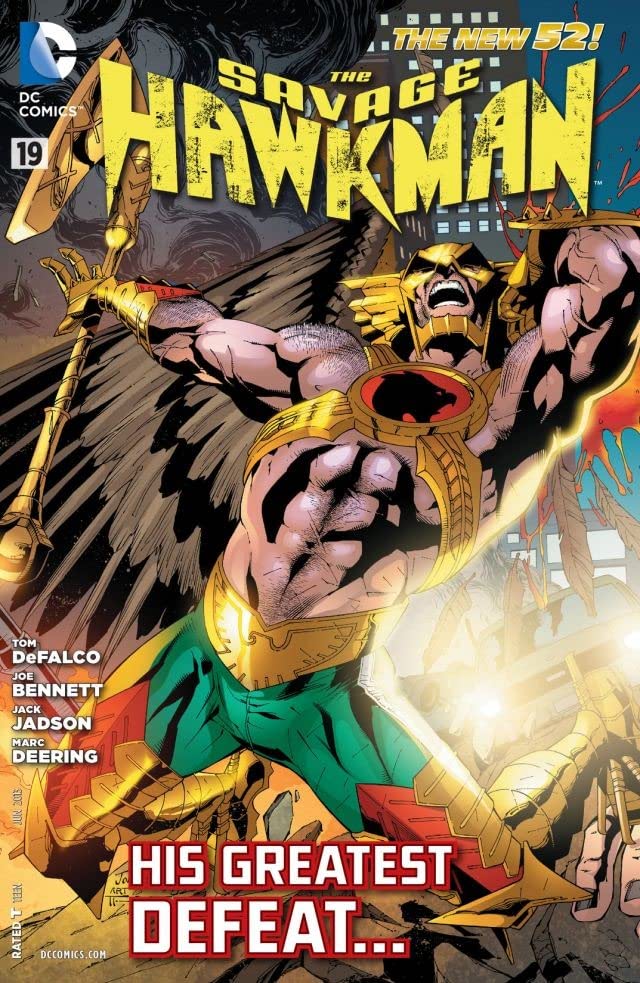 The Savage Hawkman #19 cover