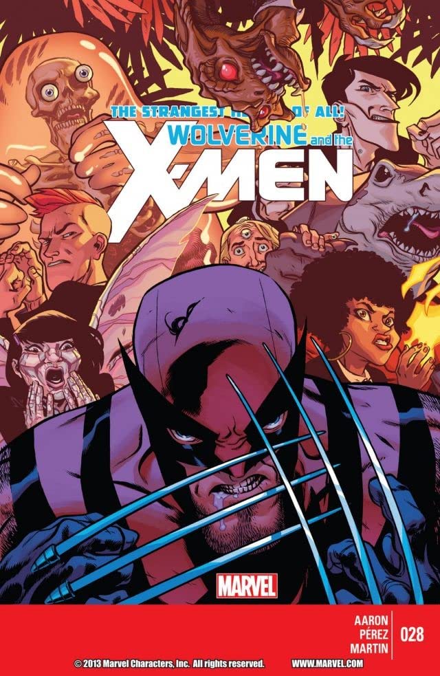 Wolverine & the X-Men #28 cover