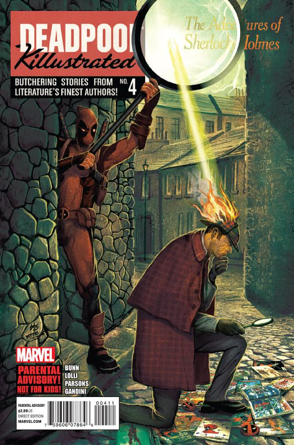 Deadpool Killustrated #4 cover