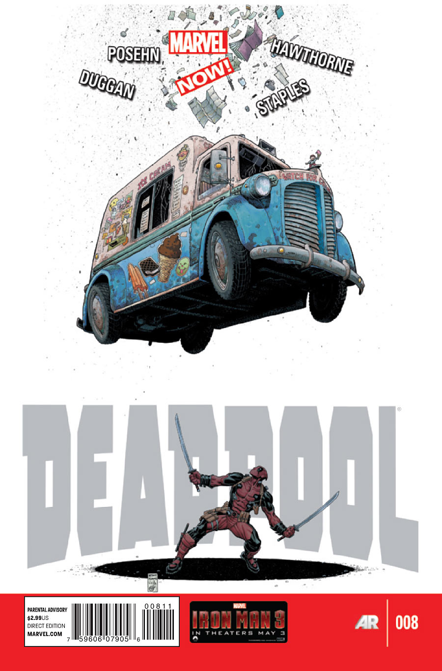 Deadpool #8 cover