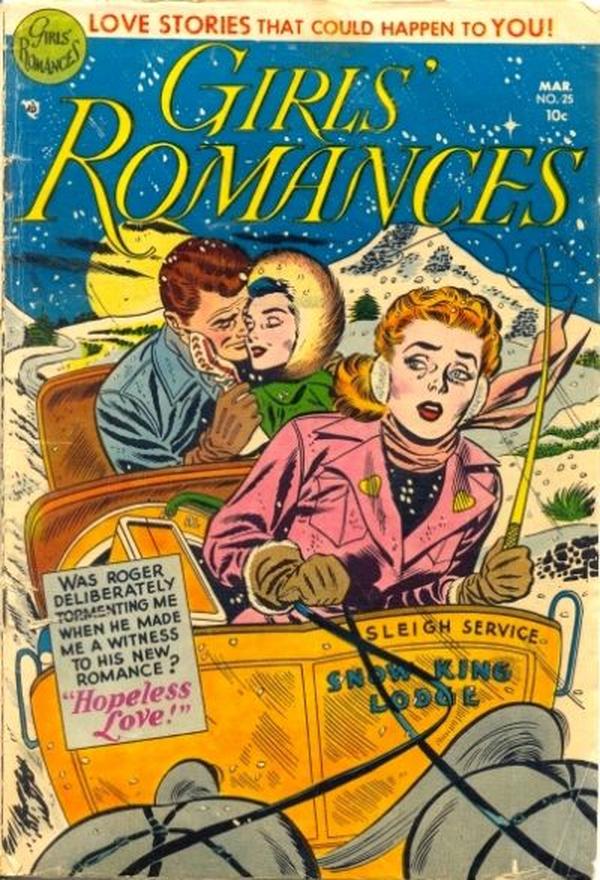 Girls' Romances #25 cover