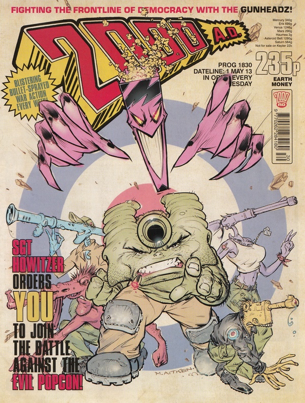 2000 AD #1830 cover
