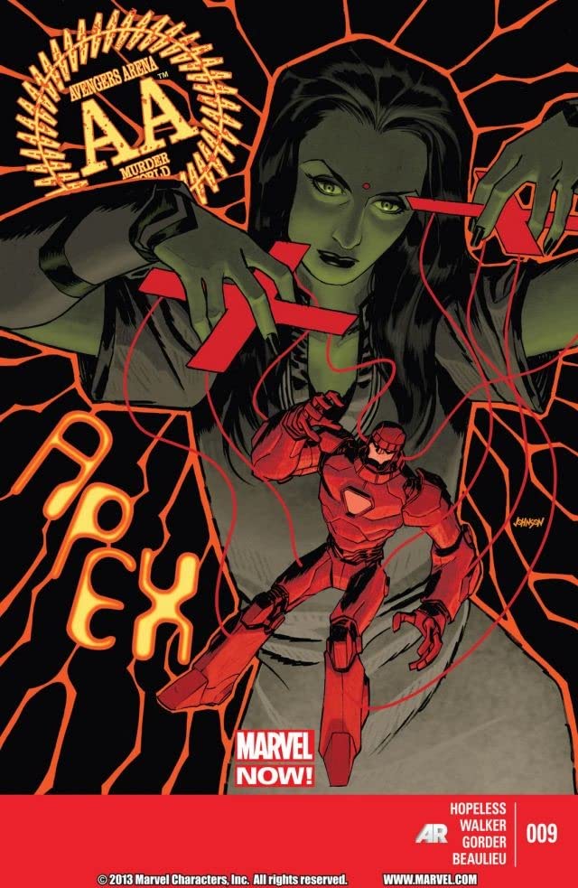 Avengers Arena #9 cover