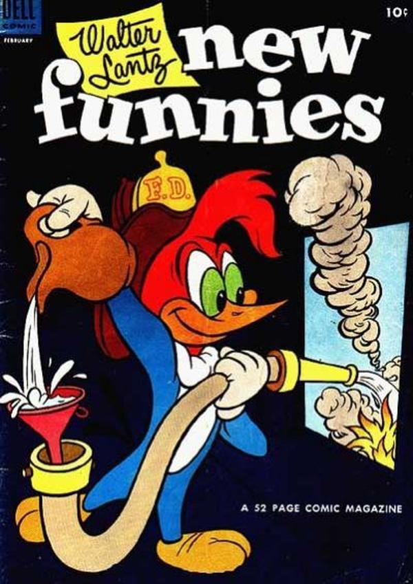 Walter Lantz New Funnies #204 cover