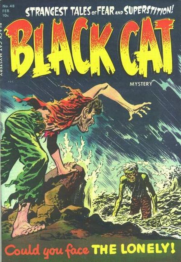 Black Cat Comics #48 cover
