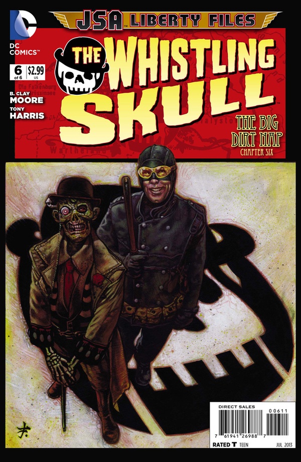 JSA Liberty Files: The Whistling Skull #6 cover