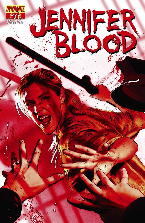 Jennifer Blood #27 cover