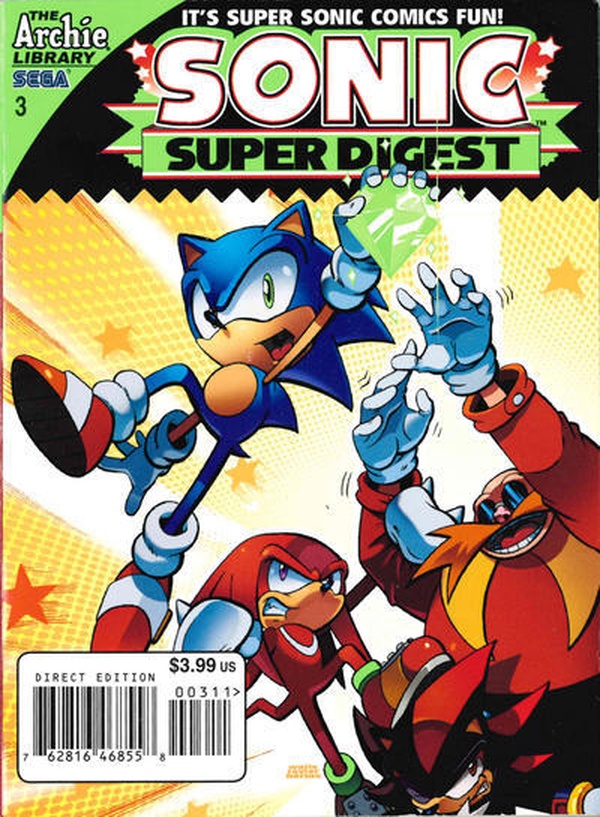 Sonic Super Digest #3 cover