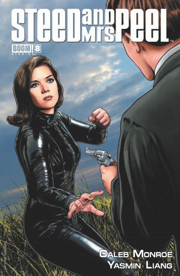 Steed and Mrs. Peel #8 cover