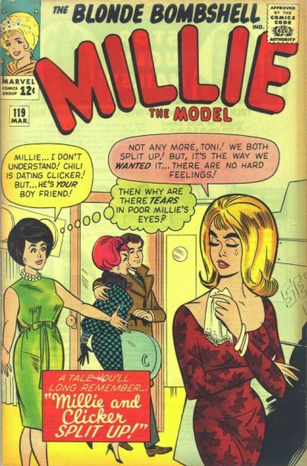Millie the Model Comics #119 cover