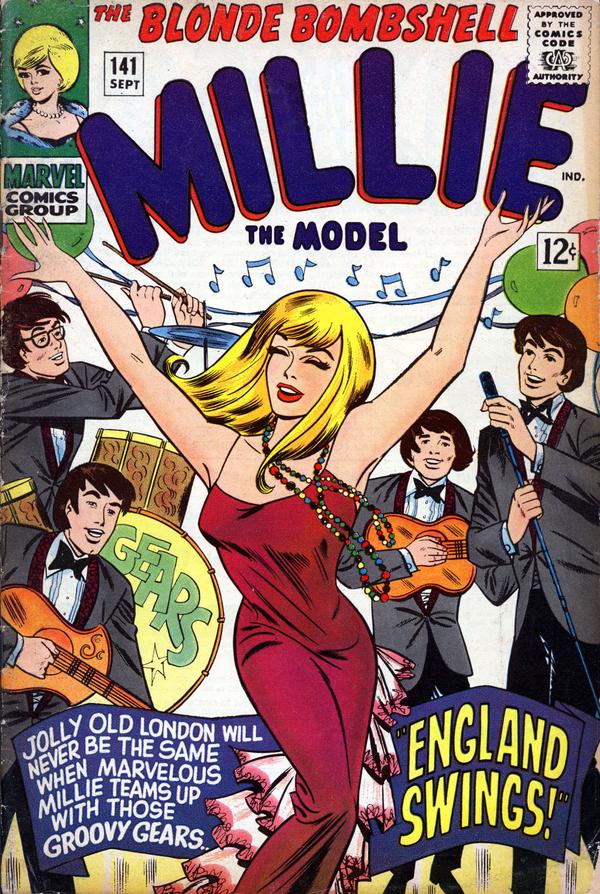 Millie the Model Comics #141 cover