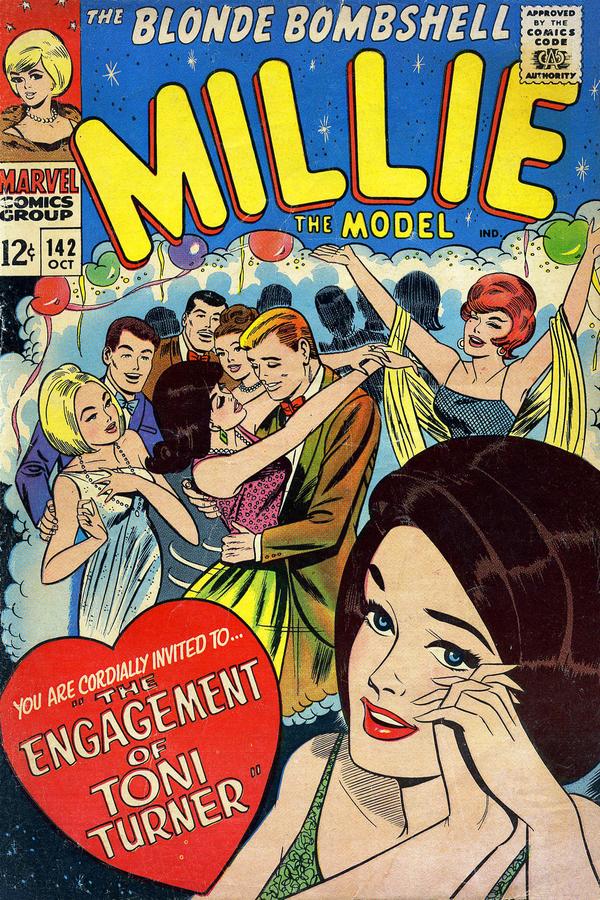 Millie the Model Comics #142 cover