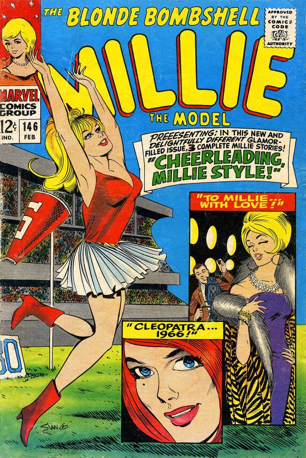 Millie the Model #146 cover