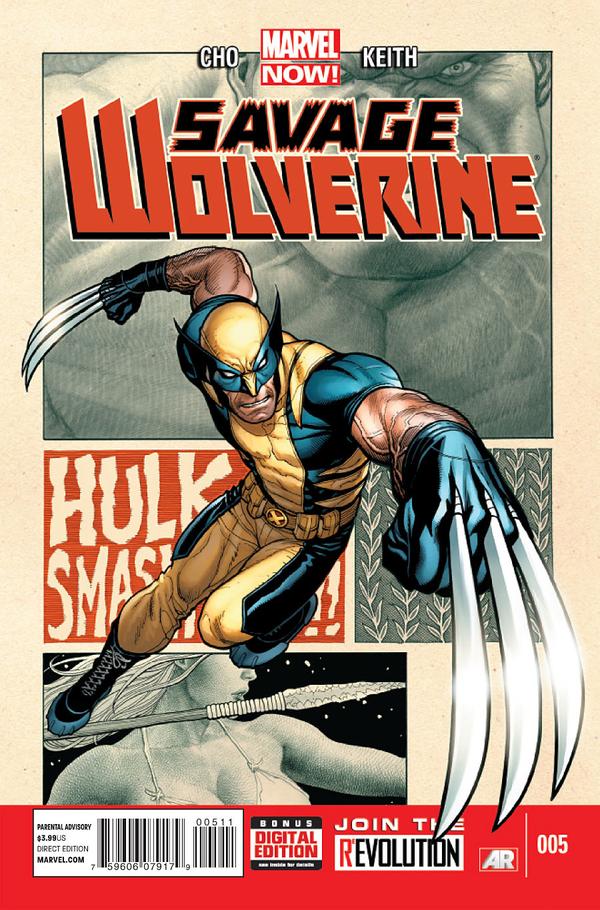 Savage Wolverine #5 cover