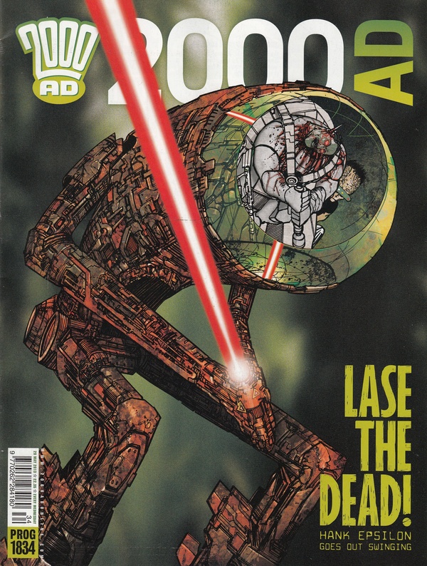 2000 AD #1834 cover