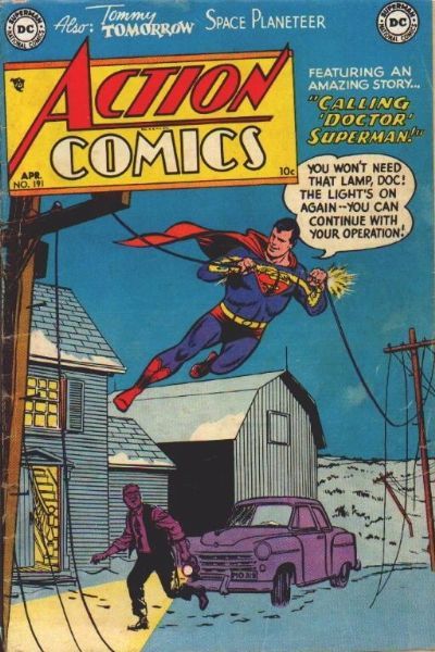 Action Comics #191 cover