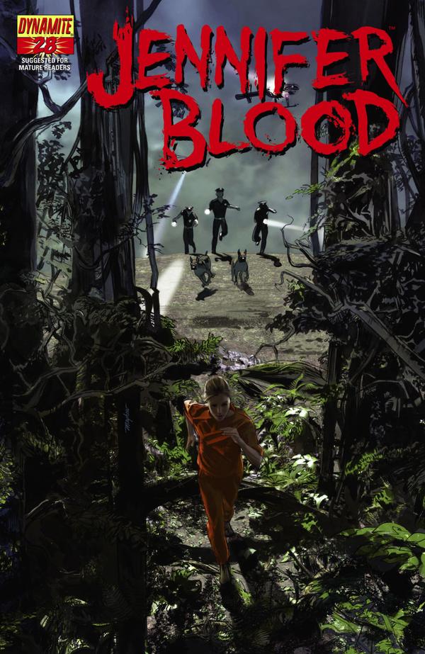 Jennifer Blood #28 cover