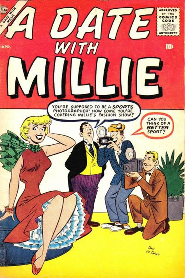 A Date with Millie #4 cover