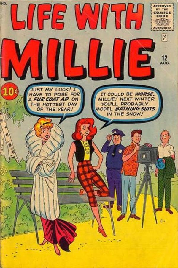 Life with Millie #12 cover