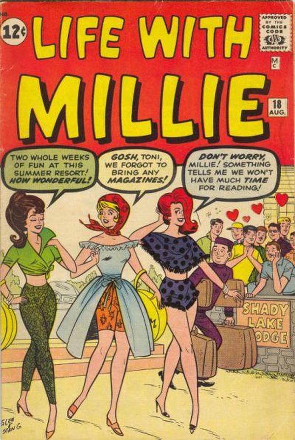 Life with Millie #18 cover