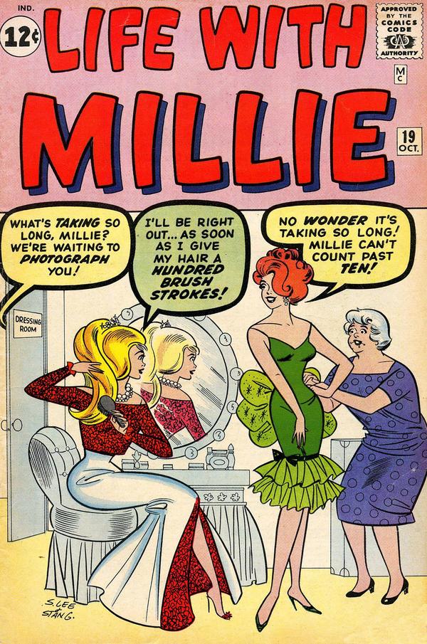 Life with Millie #19 cover