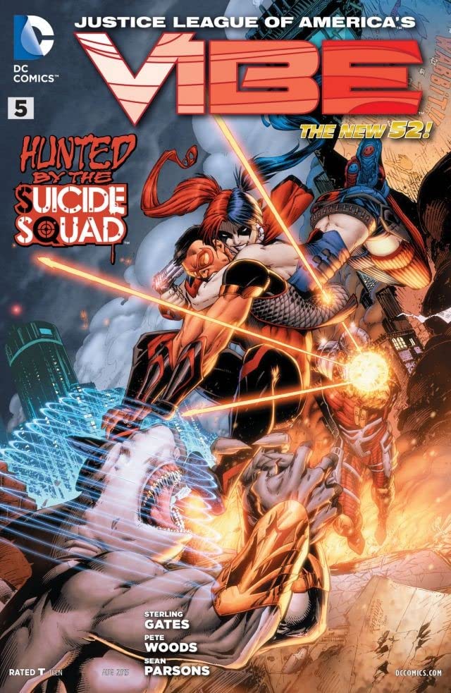 Justice League of America's Vibe #5 cover