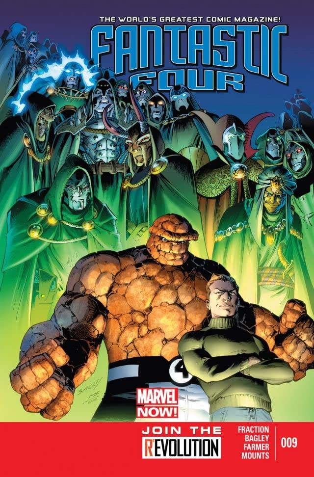 Fantastic Four #9 cover