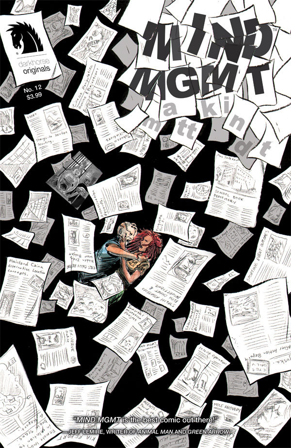 Mind MGMT #12 cover